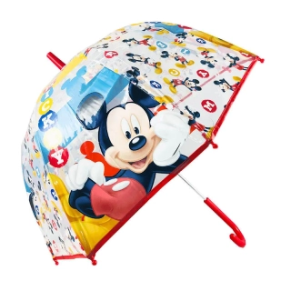 Dětský deštník průhledný Mickey Mouse 349